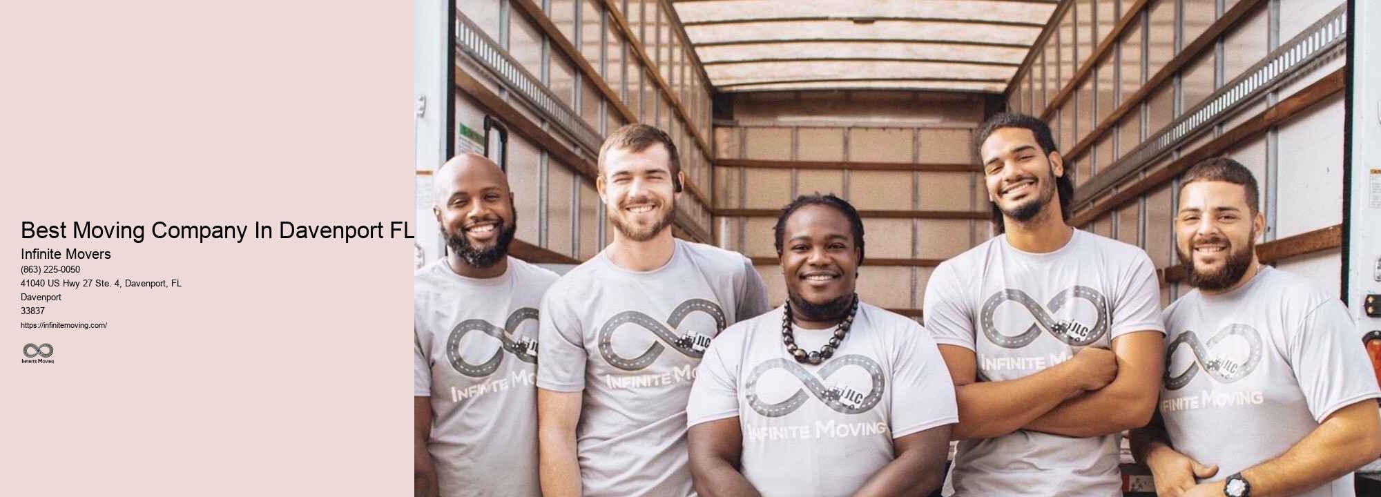 Best Moving Company In Davenport FL