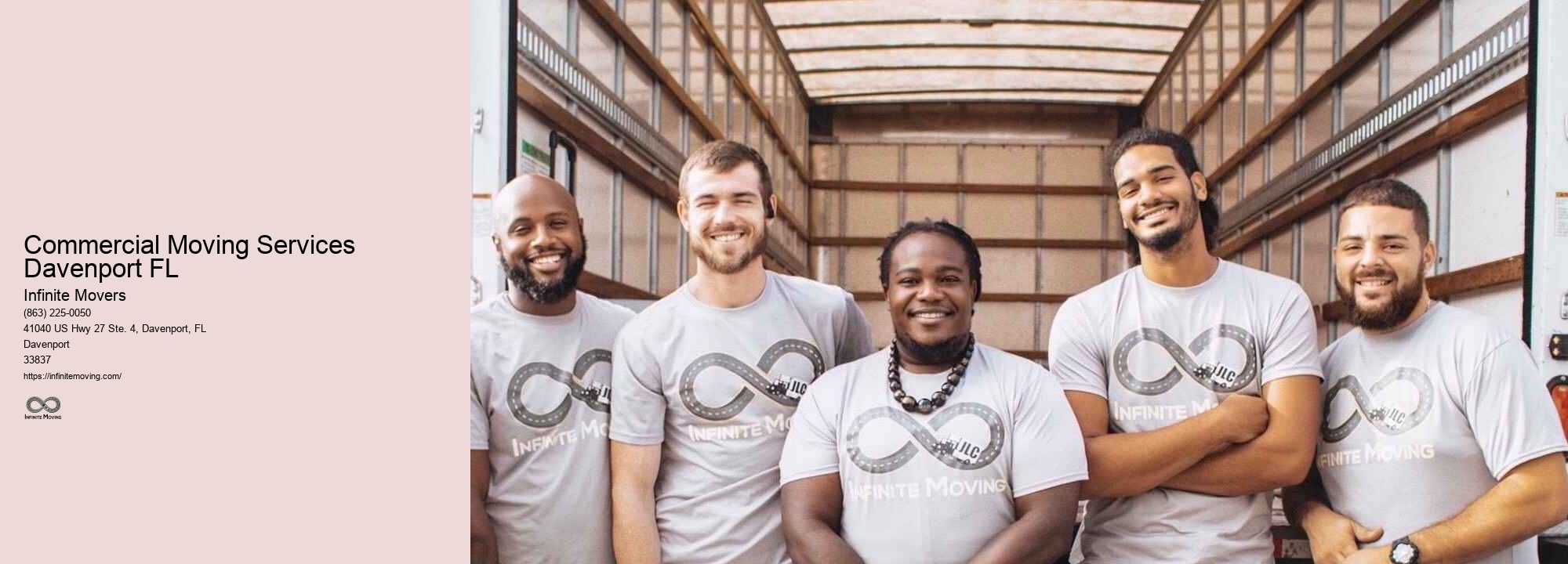 Commercial Moving Services Davenport FL